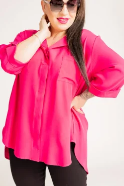 Amarantowa Koszula FOSTI