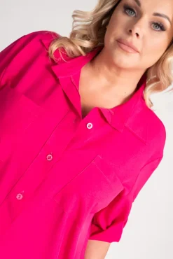 Amarantowa Koszula SIRIN