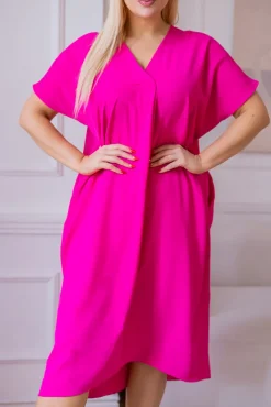 Amarantowa Sukienka NASTI