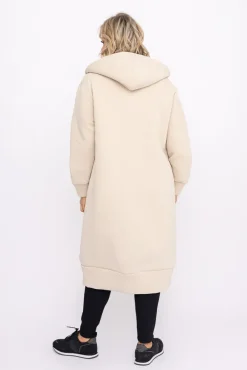 Beżowa Bluza ocieplana VERMEN