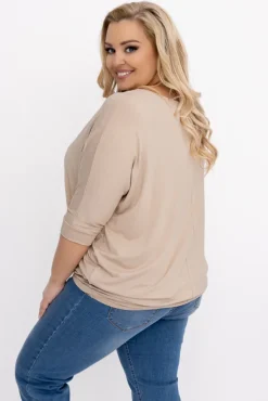 Beżowa Bluzka BARIOSA