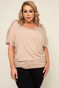 Beżowa Bluzka CILIO