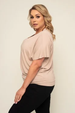 Beżowa Bluzka CILIO