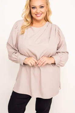 Beżowa Bluzka LEMENTO