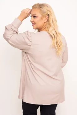 Beżowa Bluzka LEMENTO