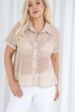 Beżowa Koszula NELI