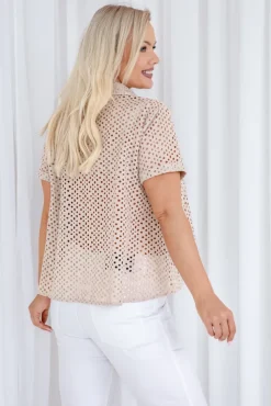 Beżowa Koszula NELI