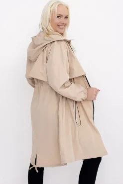 Beżowa Kurtka parka KORMI