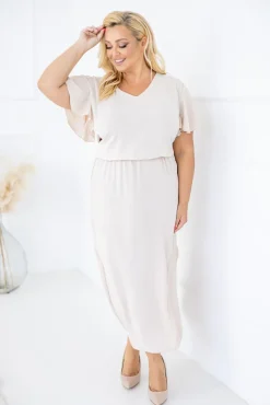 Beżowa Sukienka CASABLANCA