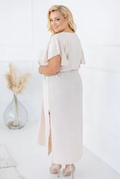 Beżowa Sukienka CASABLANCA