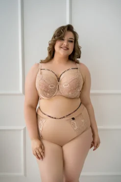 Beżowe Figi CAMA Wysoki Stan