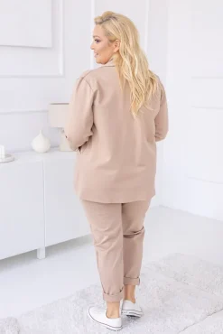 Beżowe Spodnie BAKIOLA