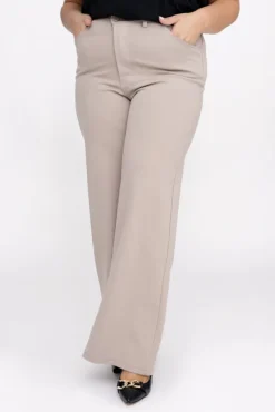 Beżowe Spodnie BENERDI