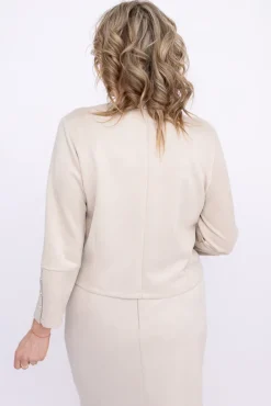 Beżowy Żakiet BERTUZI