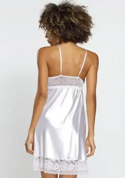 Biała Halka satynowa AGATHA