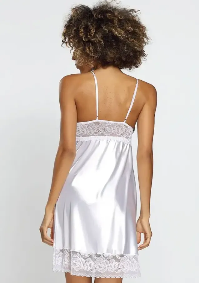 Biała Halka satynowa AGATHA