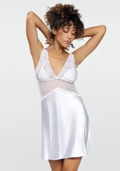 Biała Halka satynowa ERICA