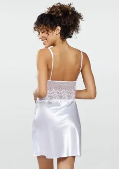 Biała Halka satynowa ERICA