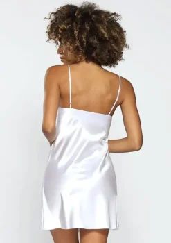 Biała Halka satynowa KAREN