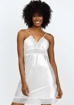 Biała Halka satynowa ZAHARA