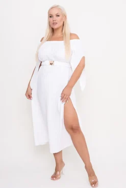 Biała Sukienka AMELI