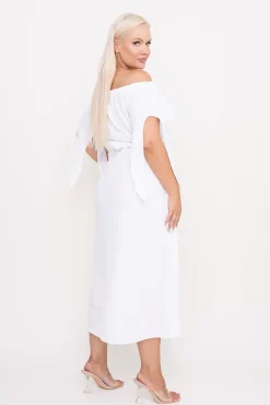 Biała Sukienka AMELI