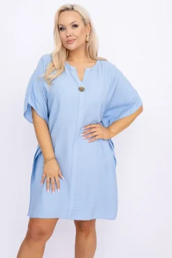 Błękitna Sukienka KIRMEN