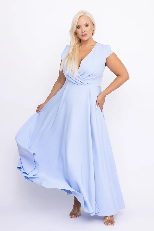 Błękitna Sukienka LOREDANA