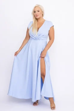 Błękitna Sukienka LOREDANA