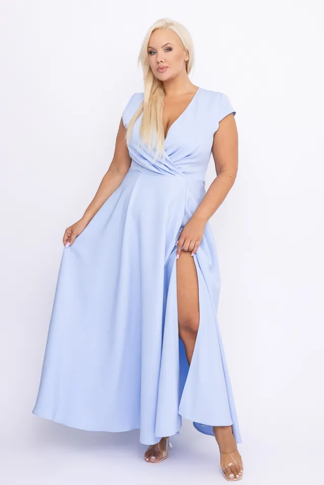 Błękitna Sukienka LOREDANA