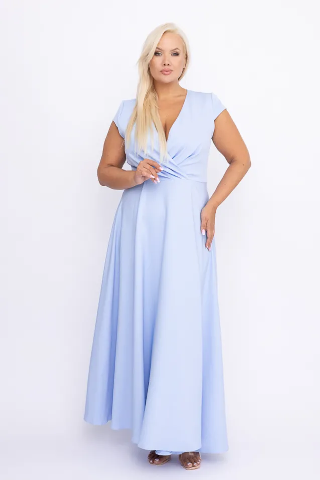 Błękitna Sukienka LOREDANA