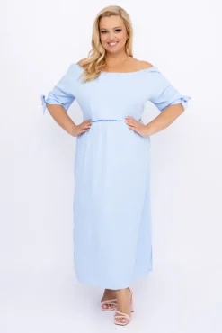 Błękitna Sukienka NOBI