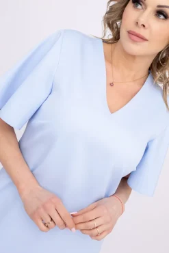 Błękitna Sukienka PARMI