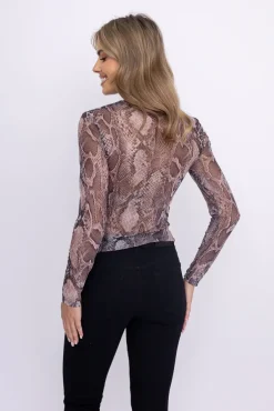 Bluzka siateczkowa MESERA Wzór 1