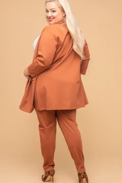 Brązowe Spodnie CINTA