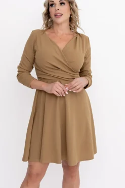 Camelowa Sukienka KIARA