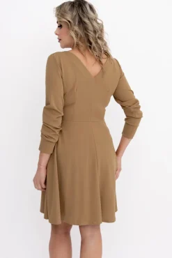 Camelowa Sukienka KIARA