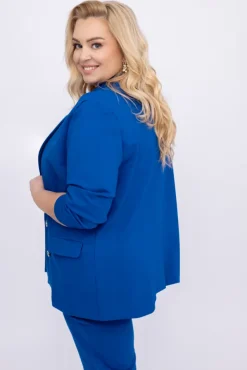 Chabrowa Marynarka dwurzędowa MEYVI