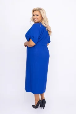 Chabrowa Sukienka brokatowa MONSORI