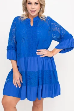 Chabrowa Sukienka z haftem TULUZI