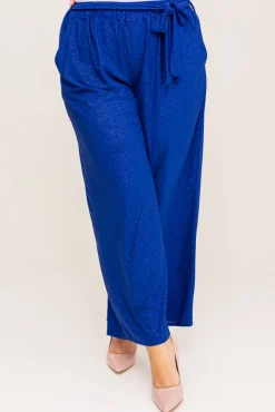 Chabrowe Spodnie kuloty brokatowe WIGIO