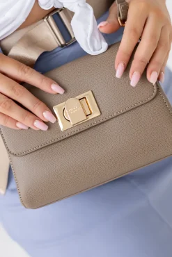 Ciemnobeżowa Torebka NEVEMI