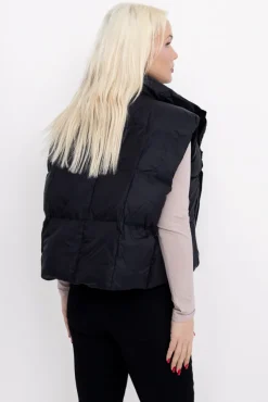 Czarna Kamizelka ocieplana REITEN