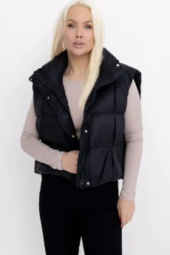 Czarna Kamizelka ocieplana REITEN