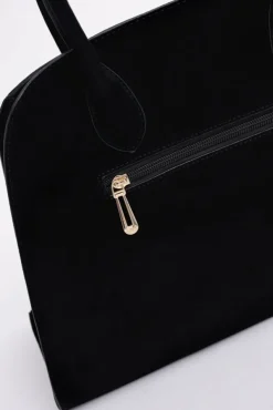 Czarna Torebka zamszowa YENELI