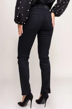 Czarne Spodnie Jeansowe NEVY