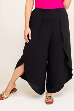 Czarne Spodnie RECIO