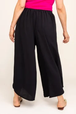 Czarne Spodnie RECIO