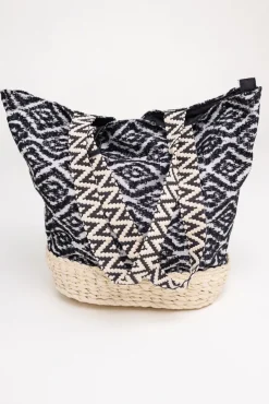 Czarno-biała Torebka UVIZI