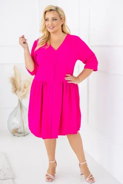 Fuksjowa Sukienka AMANTE